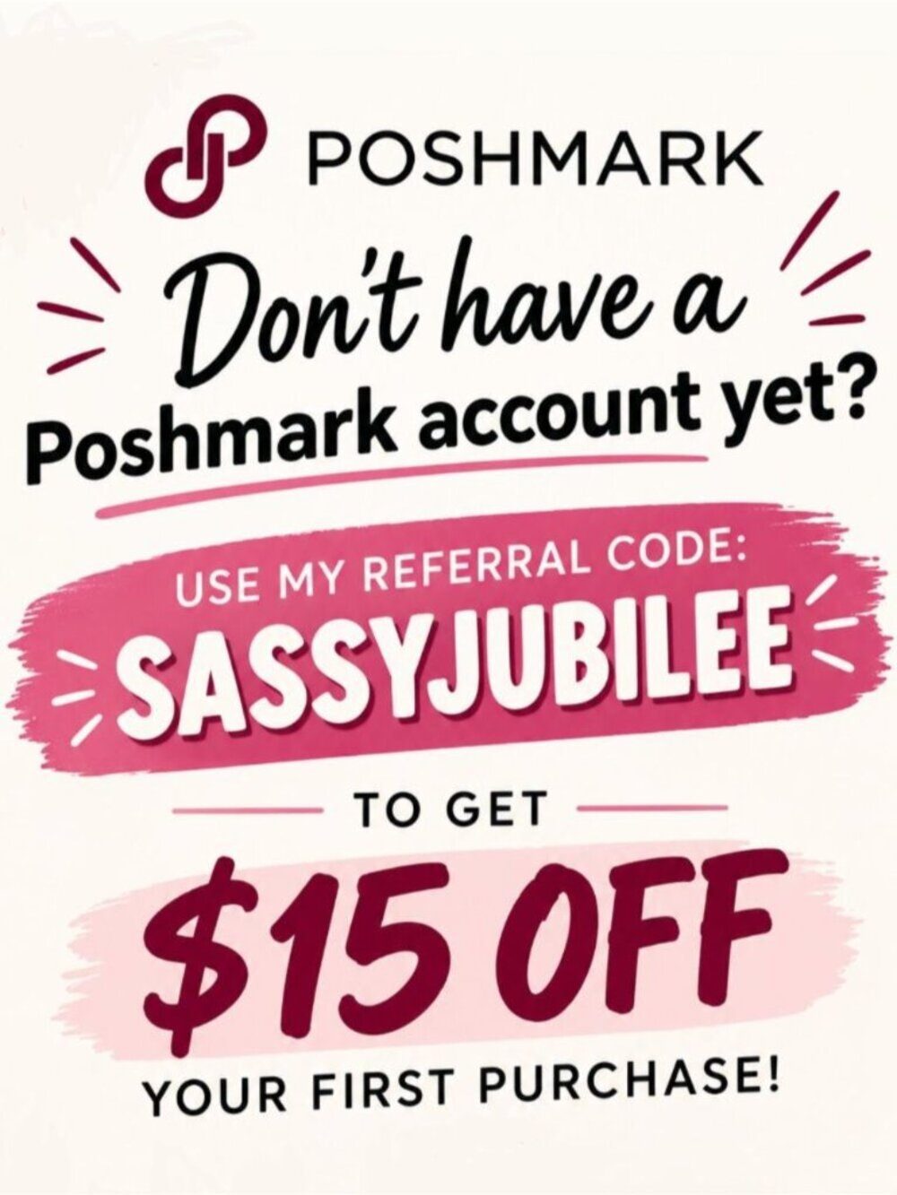 Poshmark $15.00 Coupon Code